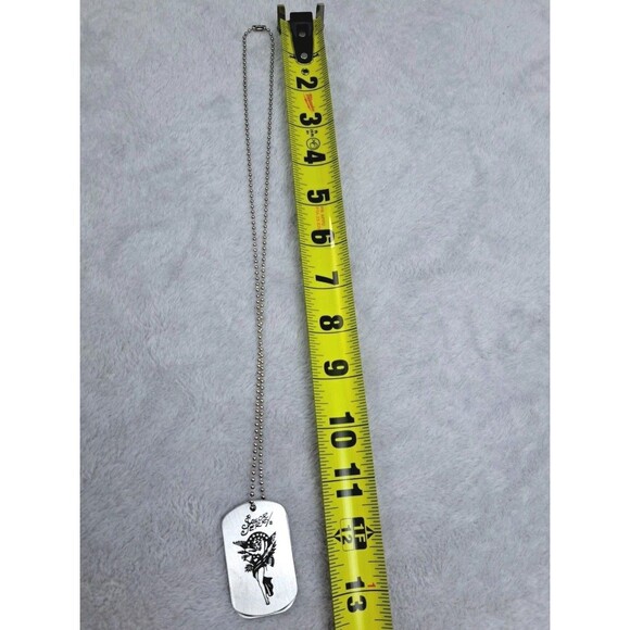 SAILOR JERRY Rum Dogtag Necklace Bottle Opener STAINLESS STEEL Ball Chain 2012 - Picture 7 of 9